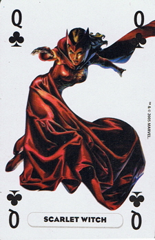 Kreuz Dame - Die Rote Hexe kl